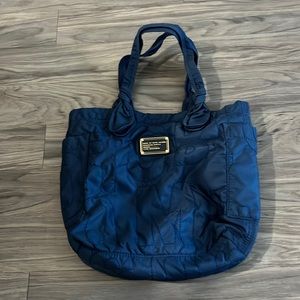 Marc Jacobs Blue Quilted Tote